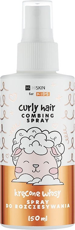 Spray infantil desenredante para cabello rizado - HiSkin Kids Curly Hair Spray