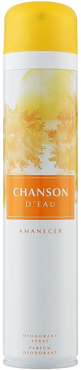 Coty Chanson D'Eau Amanecer - Desodorante spray perfumado con aroma a sándalo & naranja