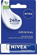 Bálsamo labial hidratante, original NIVEA Original Care 24H Lip Balm