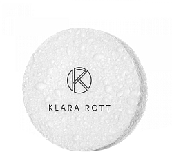 Esponja de limpieza facial de bio celulosa 100% natural Klara Rott Cosmetic Sponge