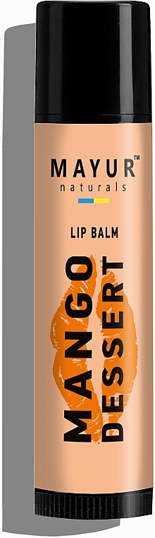 Bálsamo labial natural con sabor a mango - Mayur