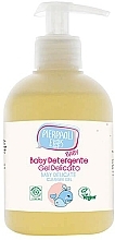 Gel limpiador para bebés con extracto de avena y aceite de oliva Ekos Baby Cleanser Gel