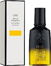 Maitinamasis aliejus išsekusiems ir pažeistiems plaukams atstatyti Oribe Gold Lust Nourishing Hair Oil