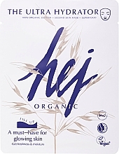 Тканевая маска для лица Hej Organic The Ultra Hydrator Second Skin Mask Superfood