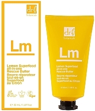 Питательное масло для тела и сухой кожи Dr. Botanicals Lemon Superfood All-in-One Rescue Butter