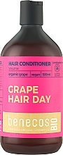 Кондиционер для волос Benecos Volumizing Organic Grape Oil Conditioner