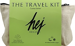 Набор, 5 продуктов Hej Organic Travel Kit Cactus