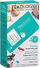 Освежающие влажные салфетки для тела Teaology Yoga Care