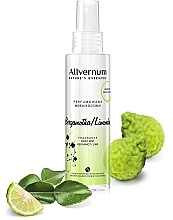 Парфюмированный спрей для тела "Бергамот Лайм" Allverne Nature's Essences Body Mist