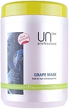 Kaukė dažytiems plaukams UNi.tec Professional Grape Mask