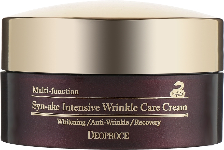 Крем для лица со змеиным ядом Deoproce Syn-Ake Intensive Wrinkle Care Cream