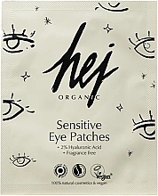 Патчи для чувствительной кожи вокруг глаз Hej Organic Sensitive Eye Patches