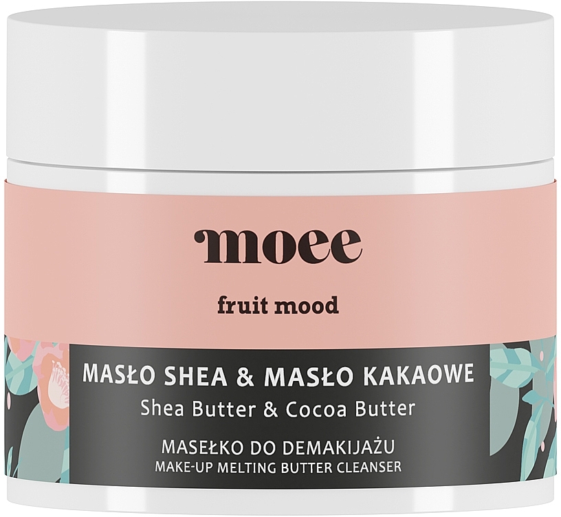 Moee Fruit Mood Shea Butter & Cocoa Butter Масло для снятия макияжа с маслом ши и какао