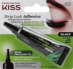 Kiss Strip Lash Adhesive Black Клей для накладных ресниц с алоэ