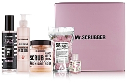 Набор Mr.Scrubber Dance of Roses (scr/300g + cr/gel/150ml + mist/200ml + salt/200g +antiseptic/30ml)