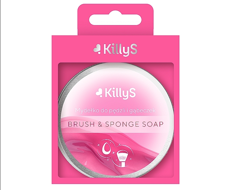 Săpun pentru spălarea pensulelor și bureților - KillyS Sponge Soap Brush