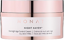 Cremă anti-îmbătrânire de noapte Monat Night Haven Overnight Age Control Cream