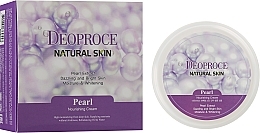 Питательный крем с жемчугом Deoproce Natural Skin Pearl Nourishing Cream