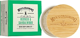 Мыло для бритья "Ветивер и сандал" Scottish Fine Soaps Vetiver & Sandalwood Shaving Soap