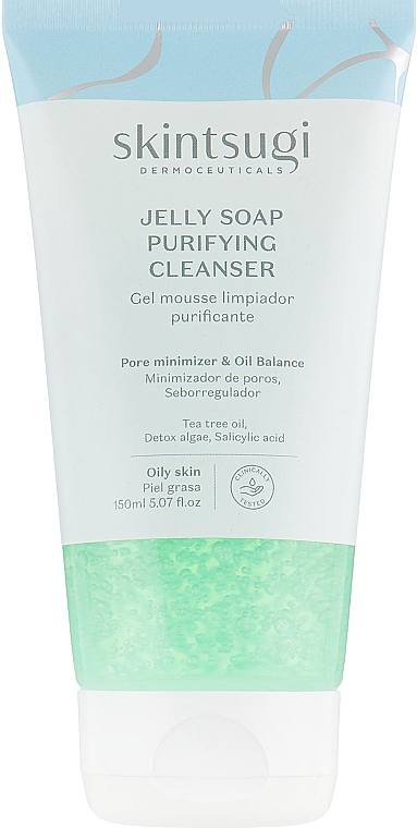 Săpun purificator pentru față, cu acțiune delicată Skintsugi Jelly Soap Purifying Cleanser