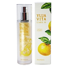 Осветляющая капсульная эссенция для зрелой кожи Deoproce Yuja Vita Care 10 Capsule Essence