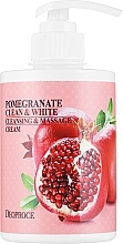 Увлажняющий массажный крем для тела с гранатом Deoproce Pomegranate Clean & White Massage Cream