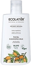 Lăptișor demachiant "Regenerare și nutriție" Ecolatier Organic Argana Revitalizing And Nourishing Facial Cleansing Milk