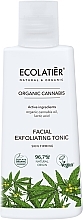 Tonic de față "Cannabis" Ecolatier Facial Exfoliating Tonic Skin Firming Organic Cannabis