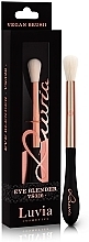 Кисть для растушовки теней, VS326, черная с розовым золотом Luvia Cosmetics Eye Blender Black Rose Gold