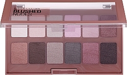 Maybelline New York La Palette Blushed Nudes Палетка теней для век из 12 пастельных оттенков