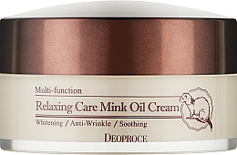 Крем расслабляющий с жиром норки Deoproce Relaxing Care Mink Oil Cream