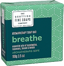 Ароматерапевтическое мыло Scottish Fine Soaps Aromatherapy Soap Bar Breathe