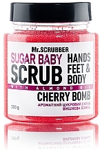 Сахарный скраб для тела "Cherry Bomb" Mr.Scrubber Shugar Baby Hands Feet & Body Scrub