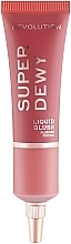 Makeup Revolution Superdewy Liquid Blush Fard lichid de obraz