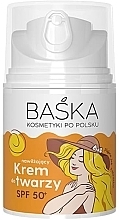 Увлажняющий крем для лица SPF 50 Baska