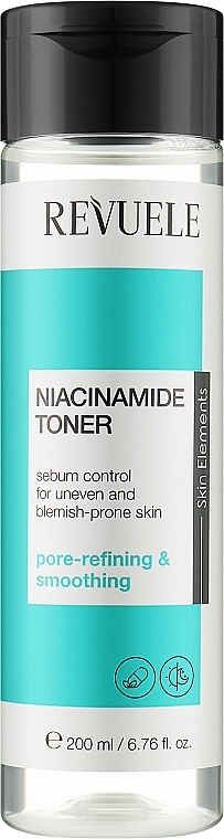 Тоник для лица с ниацинамидом - Revuele Niacinamide Toner