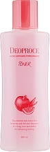 Антивозрастной тонер с экстрактом граната и гиалуроновой кислотой Deoproce Hydro Antiaging Pomegranate Toner