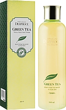 Увлажняющий тонер для лица с зеленым чаем Deoproce Premium Greentea Total Solution Toner