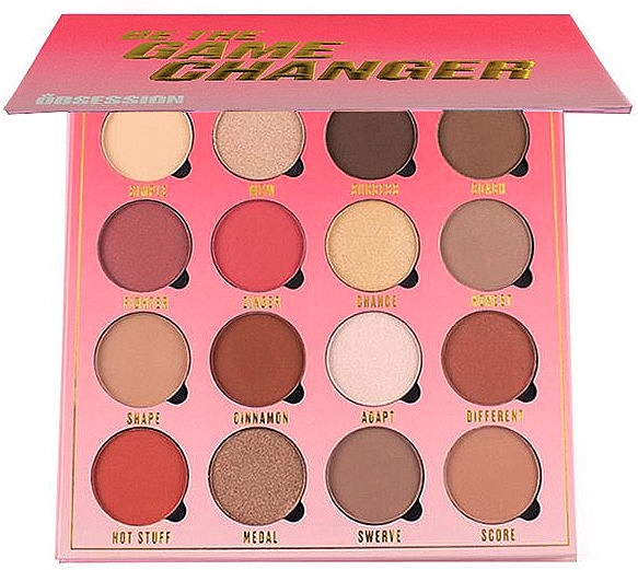 Палетка теней для век - Makeup Obsession Be The Game Changer Eyeshadow Palette