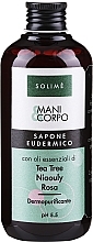 Săpun lichid pentru mâini și corp Solime Tea Tree, Niaouly e Rosa Hand/Body Soap