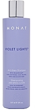 Șampon de păr neutralizant Monat Violet Lights Anti-Brass Shampoo