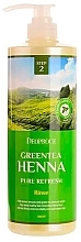 Кондиционер для волос Deoproce Green Tea Henna Pure Refresh Rinse