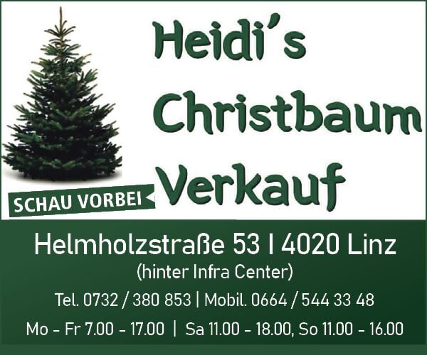 Fix Banner groß - Christbaumverkauf