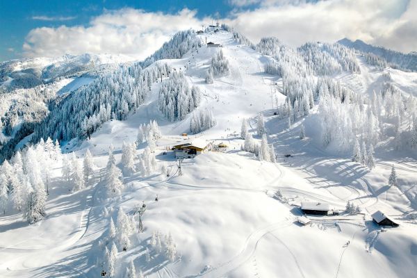 Skiurlaub mitten im Skigebiet Ski amadé - Einstieg ins Skigebiet direkt vom Hotel