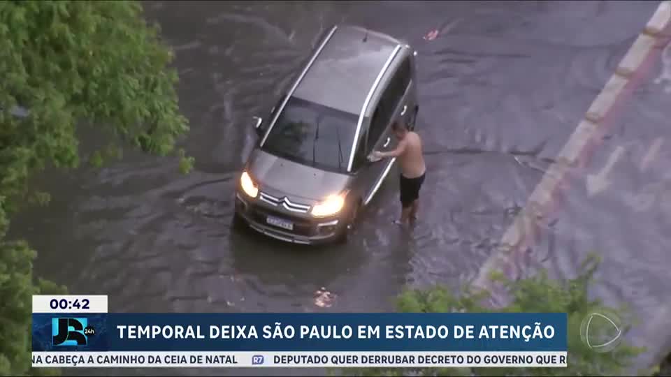 Sobe para sete o número de mortos após as fortes chuvas no estado de SP