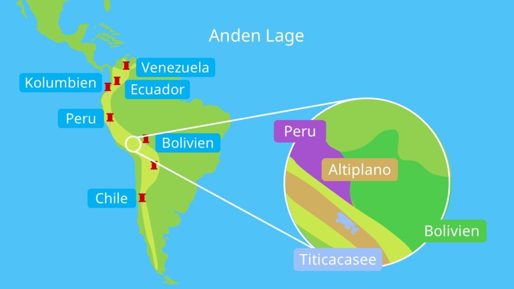 faltengebirge, längstes gebirge der Erde, anden berge, kordilleren, andes, hochgebirge in südamerika gebirge in südamerika, wo liegen die anden, Anden karte