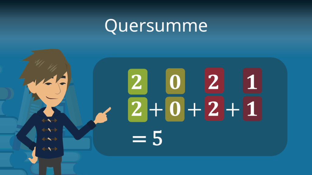 Zum Video: Quersumme