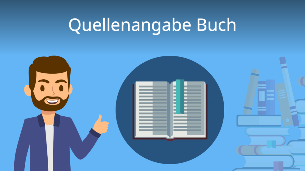 Zum Video: Quellenangabe Buch