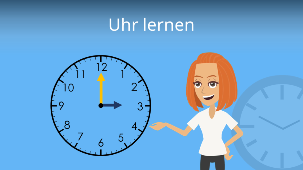 Zum Video: Uhr lernen