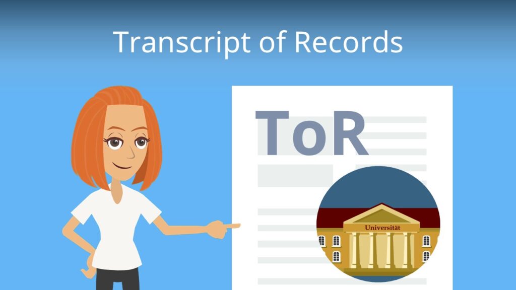 Zum Video: Transcript of Records